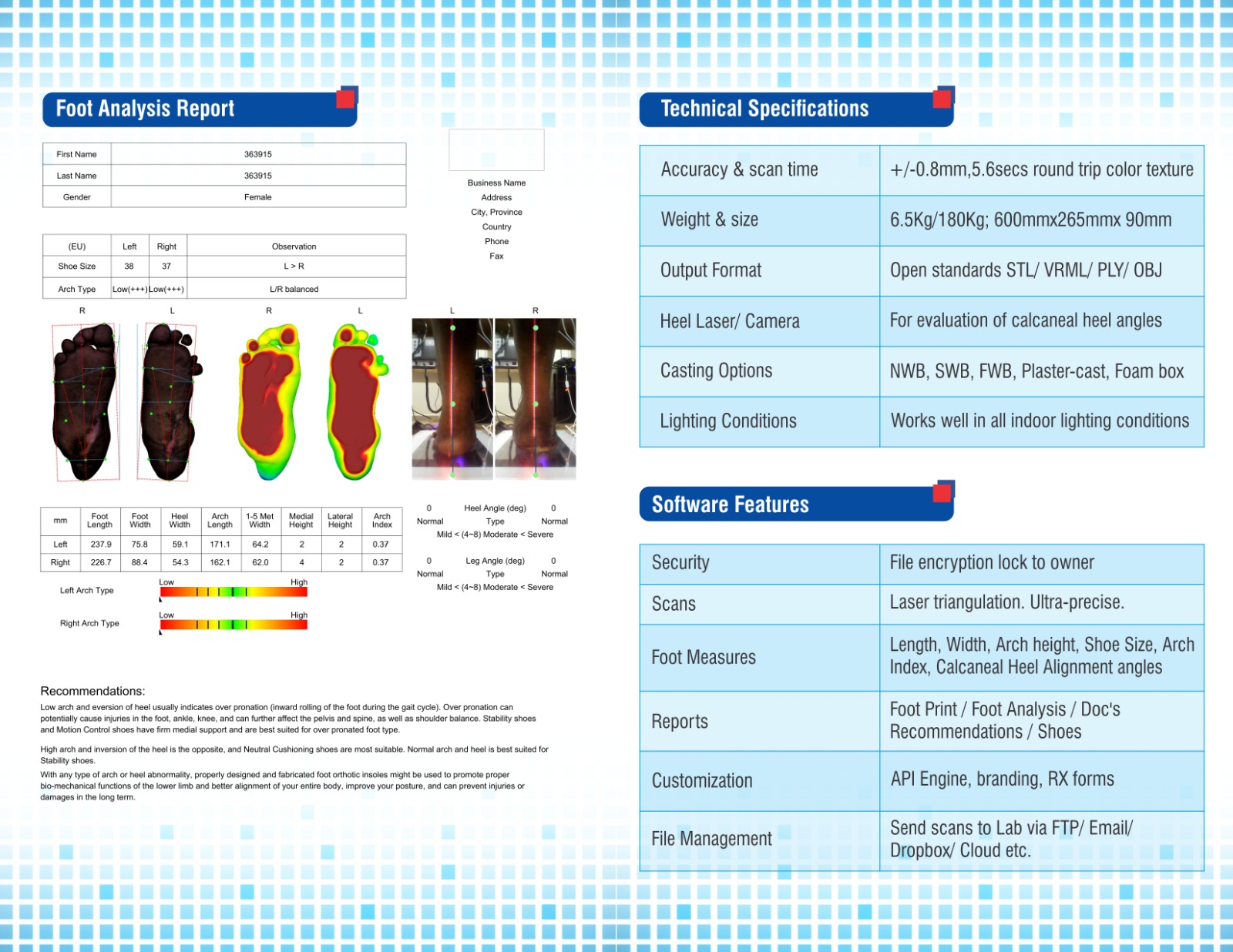 3D Foot Scanner